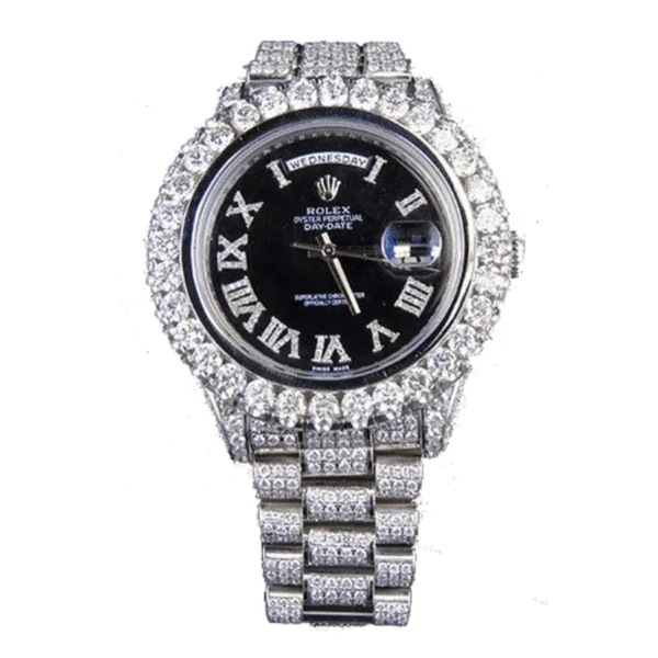Rolex Day-Date 218239 Fully Iced Out Replica
