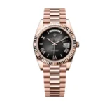 Rolex Day-Date 40 Black Smoke Dial Replica