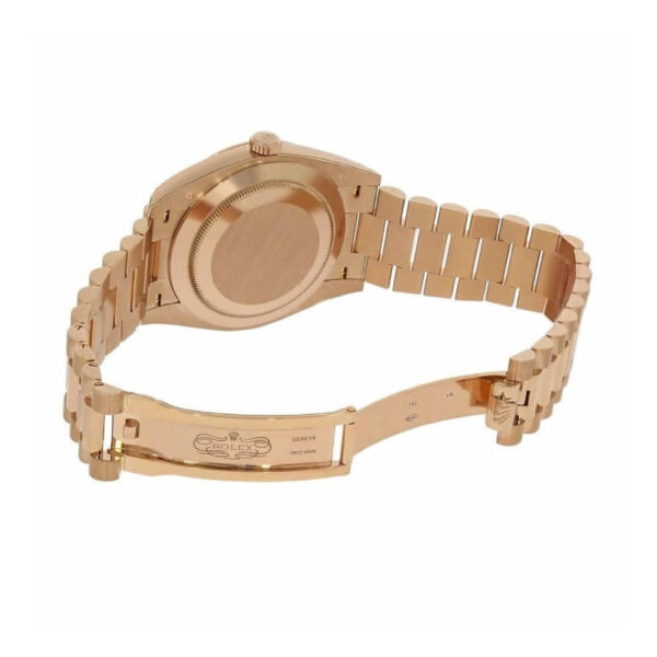 Rolex Day-Date Rose Gold President Green Roman Dial 228235 Replica